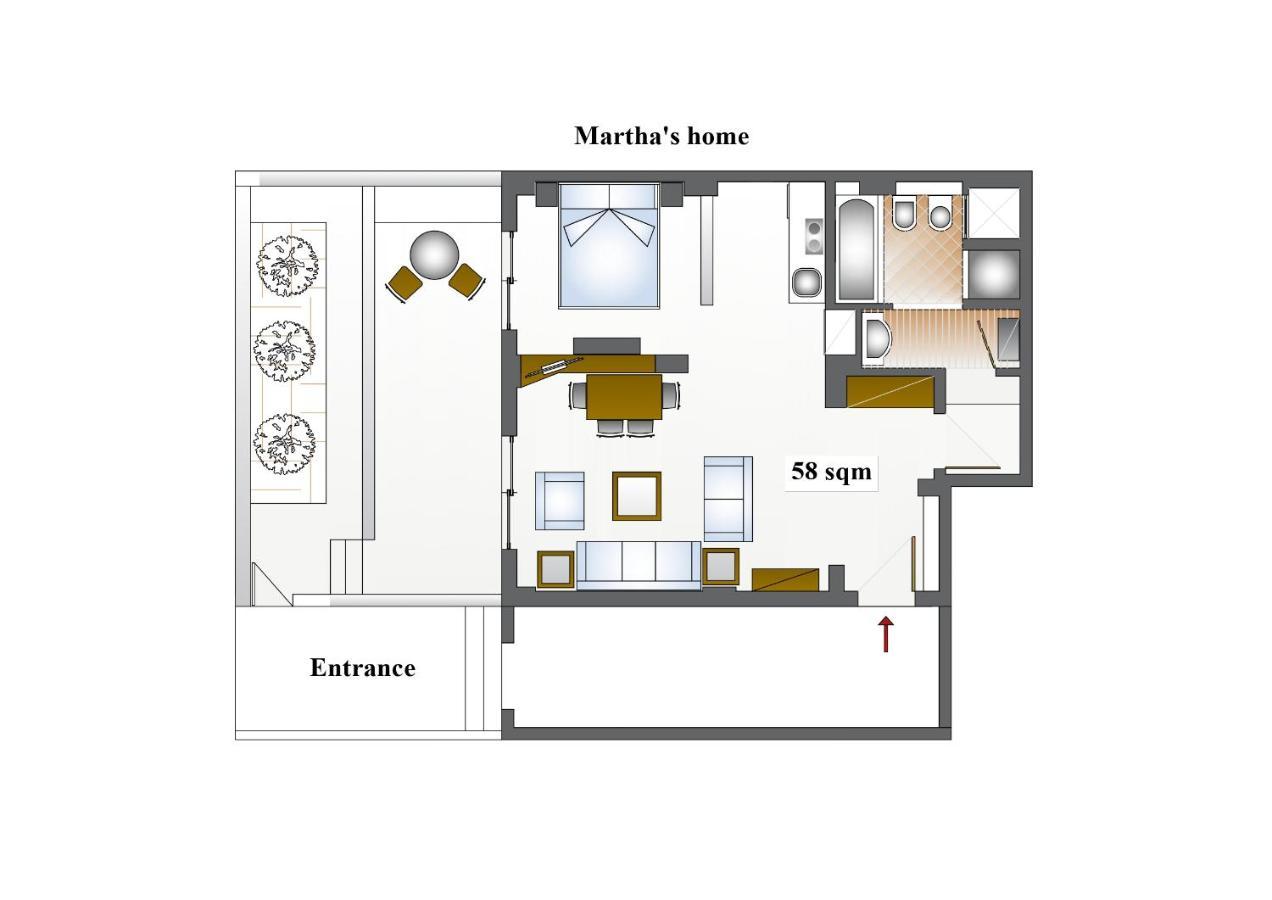 Martha'S Home Rhodes City المظهر الخارجي الصورة
